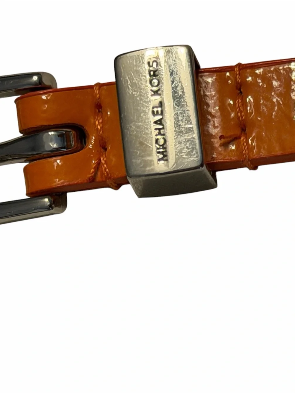 Three belts for one! Slim women’s orange belt and two designed black belts! XL
